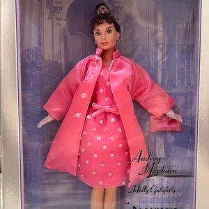 Mattel Audrey Hepburn as Holly Golightly in Breakfast at Tiffany’s Doll 1998